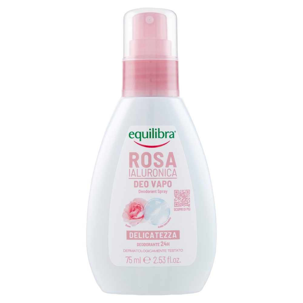 equilibra Rosa Ialuronica Deo Vapo Delicatezza 75 ml